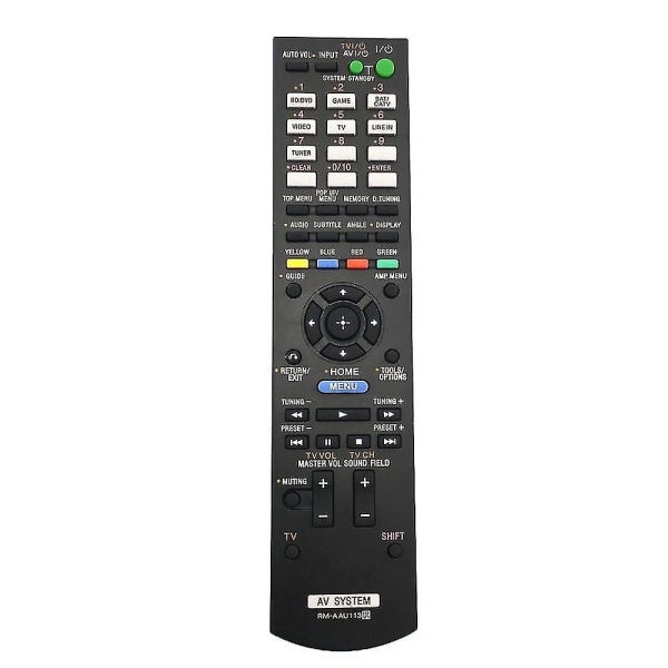 fjernbetjening Velegnet til Sony Tv Av System Audio Power Amplifier Rm-aau113 Controller