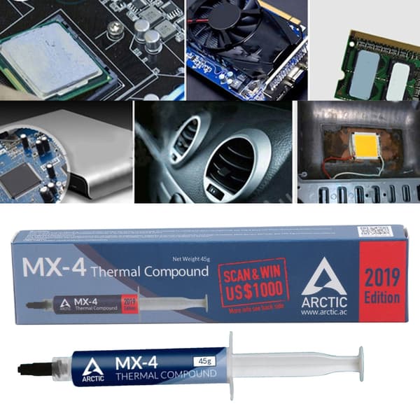 Kølepasta 45g MX4 Kølepasta Processor Til CPU GPU Printerkøling MX-[ht]