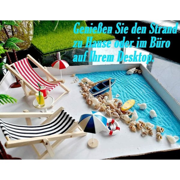 Strandlandskab miniature ornament