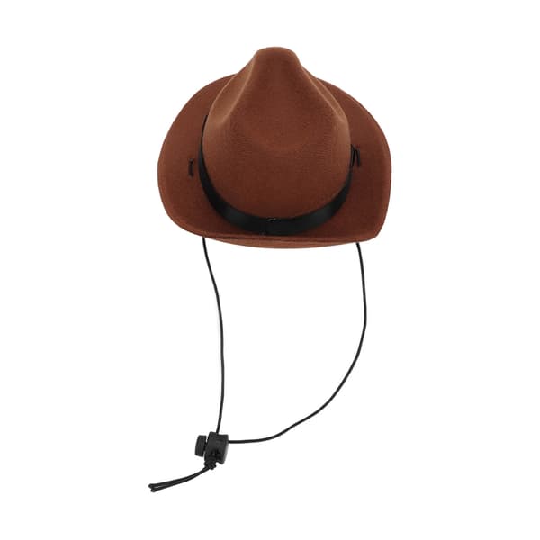 Morsom Kjæledyr Cowboyhatt Brun