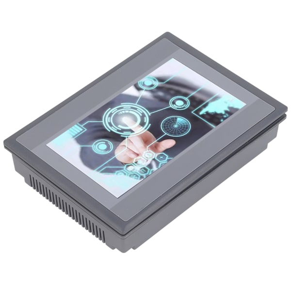 7 tommer TFT LCD HMI Touch Screen 12 Input 8 Output PLC Display Panel til FX3U 20 40 48MRT DC4V 1A