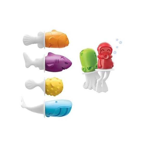 6 koppar clownfiskformad isglassform tecknad glassform DIY silikonisglassform