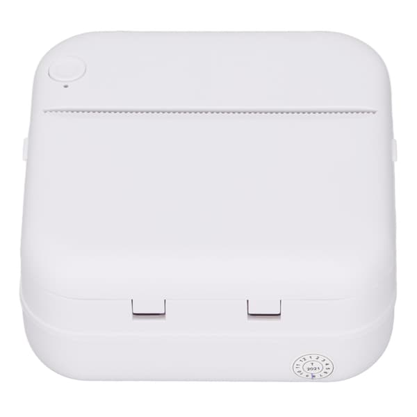 Bærbar Printer 200DPI Ergonomisk Design Trådløs Forbindelse Termisk Papir Ingen Blæk Mini Printer til Hjemmekontor Blå