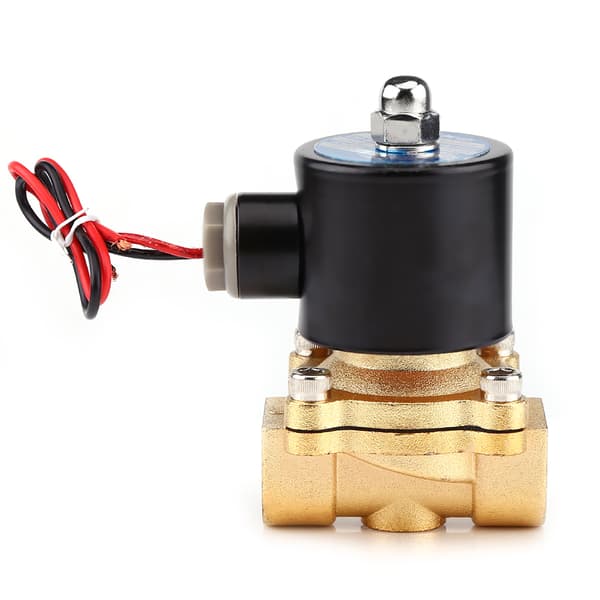 12V DC 1/2 tums elektrisk magnetventil för vatten, luft, bränsle, gas