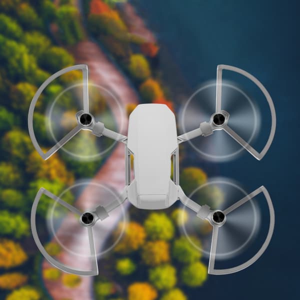 Propellbeskyttelse Bladbeskyttelsesring Tilbehør Passer for DJI Mavic Mini RC DroneGrey