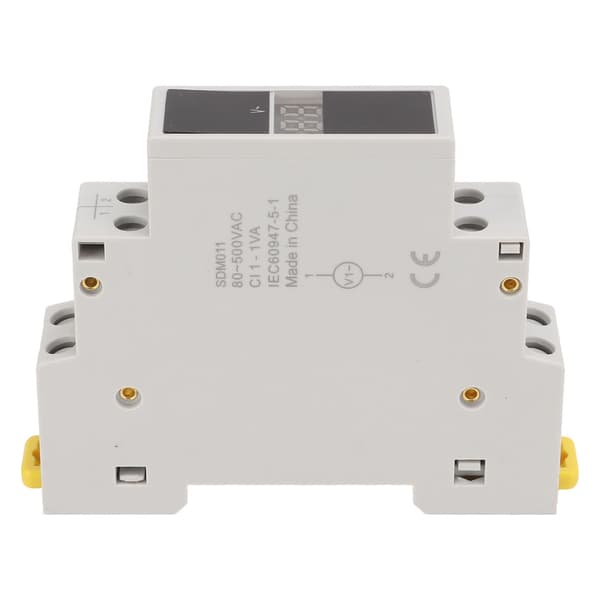 Mini Digital Voltmeter ABS-hölje AC 80V till 500V för elektriker