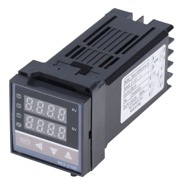 PID Temperaturkontroller Intelligent Digital Termostat Type K REXC100FK02MxAN DA AC220V