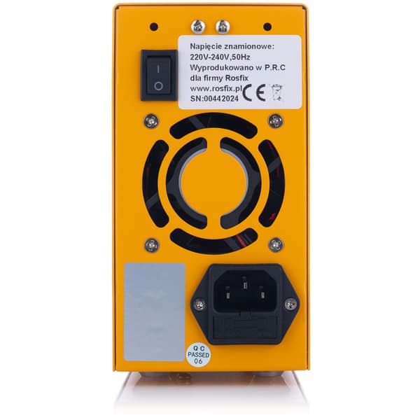 【HT】Laboratorieströmförsörjning AmpForce RAFEP-6405 – 64V 5A | Justerbar spänning/ström | USB Quick Charge | Hög precision
