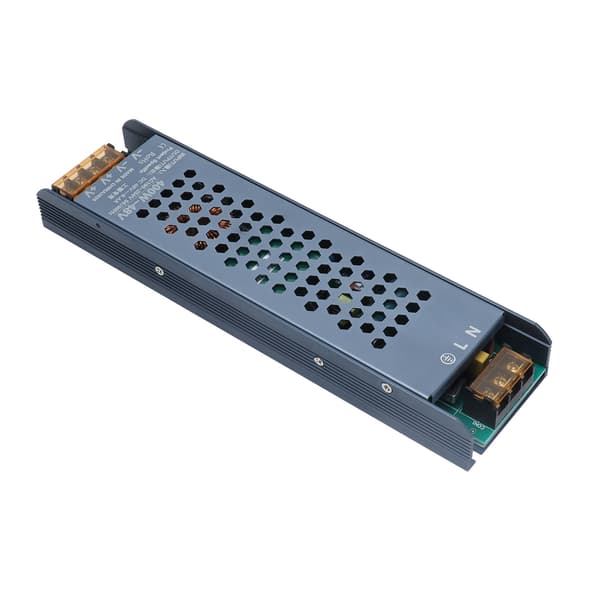 48V 400W 8.4A LED Driver Magnetisk Transformer AC 180 250V Sort Lang Strimmel