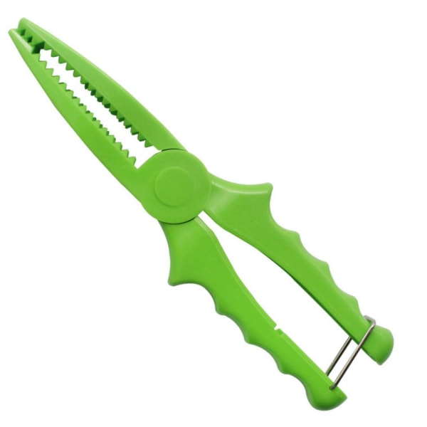 ABS Plastic Fish Clip, Plastic Luya Clip Fish Clip Fishing Tool, Groft fiskeri (grøn, 20 cm)