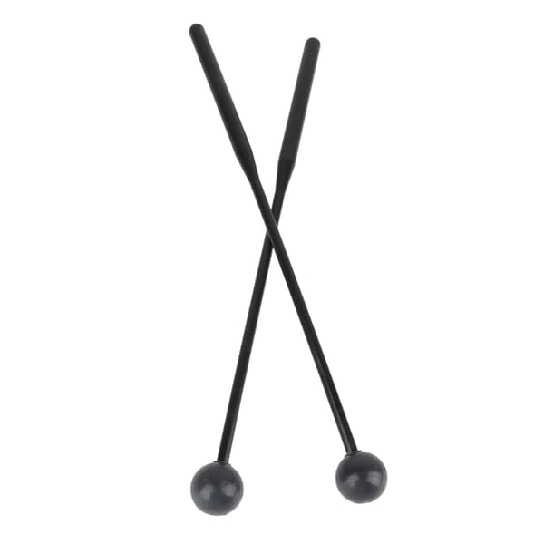 2 paria Trumklubbor All Black ksylofoni marimba kello chime malletit