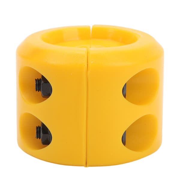 Winch Kabelkrog Stop Gummistrops Line Hook Buffer med Hex Nøgle til ATV UTV SUV ORV Lastbiler Gul