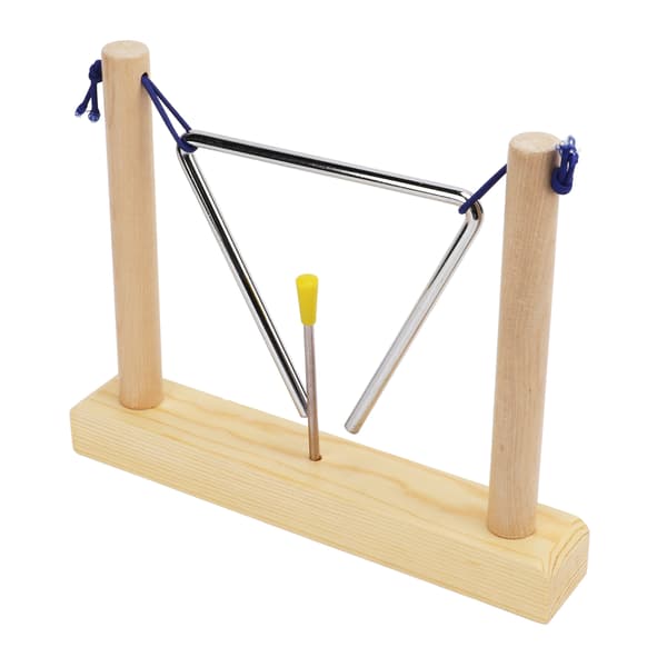 Triangel Musikinstrument Tallram Prestanda Spel