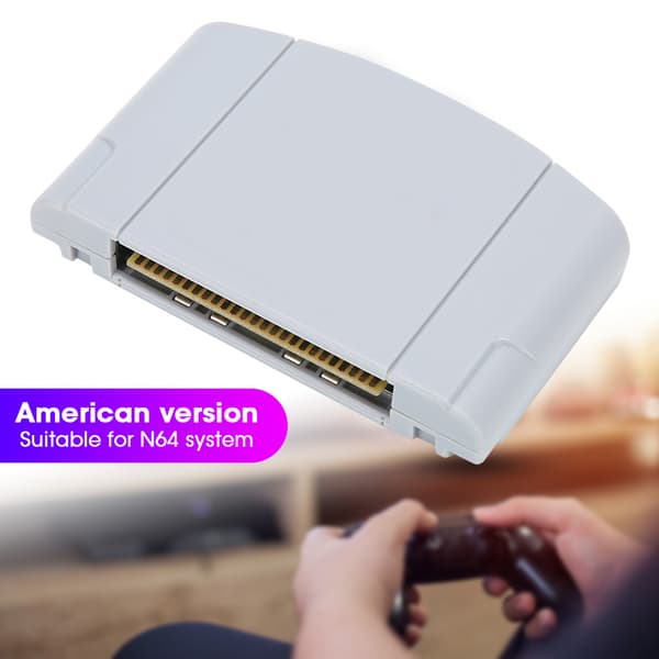 Amerikansk Videospilkonsol Plug Kort Patron ABS Spil Tilbehør til Super Smash Bros 64