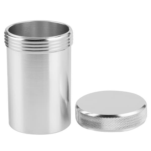2 Pakke Aluminium Legering Svejsning Påfyldningsstuds og Hætte Brændstoftank Dele Bilmontering Sølv