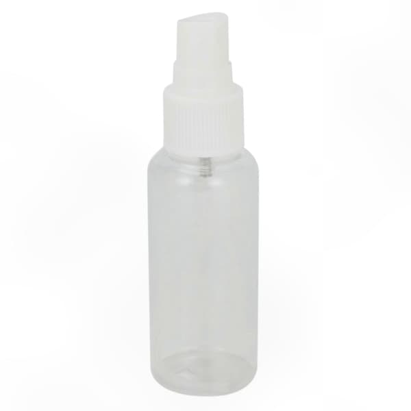 50-pack 50 ml plastsprayflaskor påfyllningsbar finfördelare med fin dimpump parent