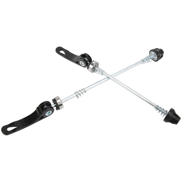 1 par quick release spyd til cykel foran bagpå landevejscykel tilbehør sort