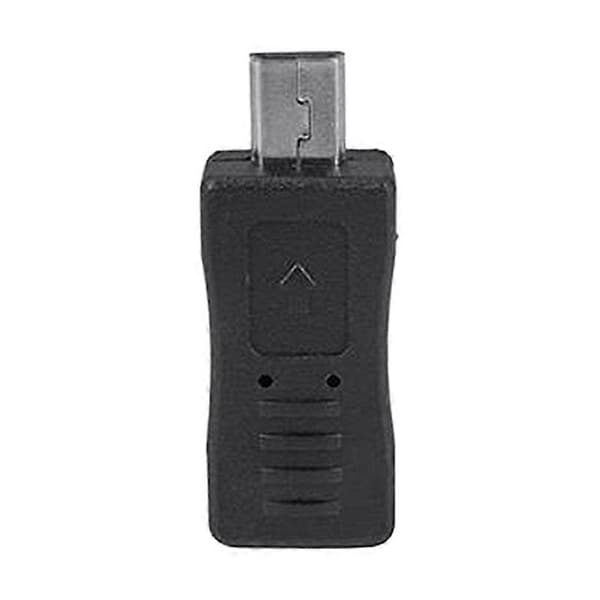 USB 2.0 Mini USB till Micro USB hona-adapter (svart) Black