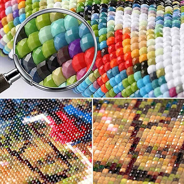 5d Diamond Painting Kit Diy Diamond Painting Kit 40 * 50cm Diamond Painting Brodery Diamond Paining Voksen / Børn Til Vægdekoration, Living R