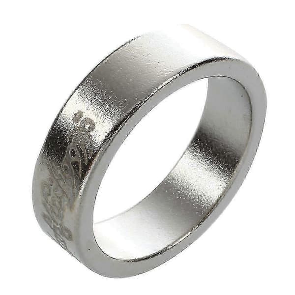 Pro Magic Stærk Magnetisk Ring Magnet Mønt Finger Tricker Rekvisitter Show 18mm[ht] Silver