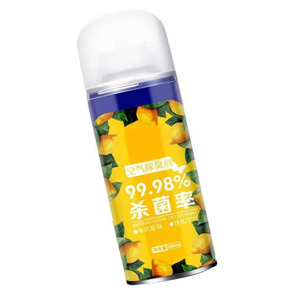 Konsentrert luftfrisker spray luktfjerner bil desinfeksjonsspray sitronduft
