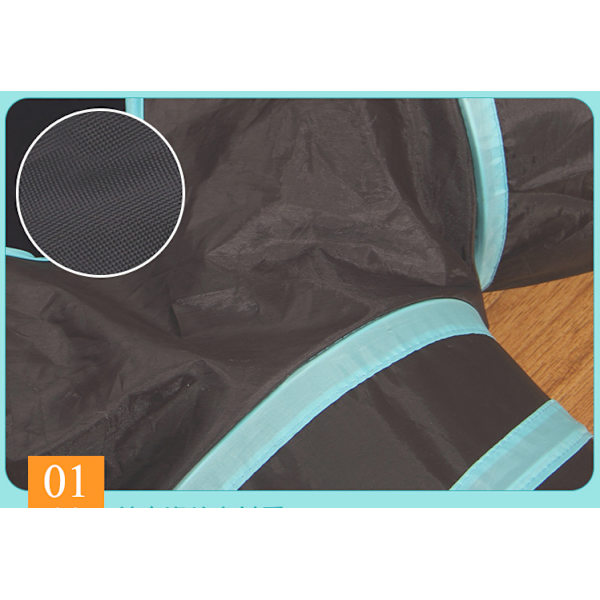 Pet Tunnel Toy, Rolling Pet Tunnel Tee, för hundträning (Y-typ grå och vita ränder)