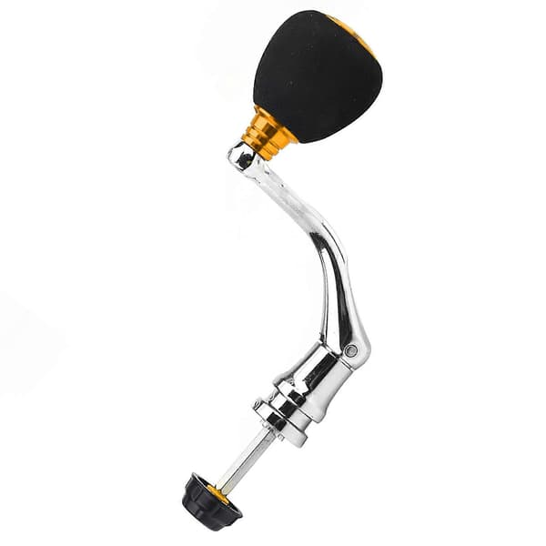 Rullbyte Power Handle Metal Rocker Arm Grip (Guld Medium för 2000 & 3000)