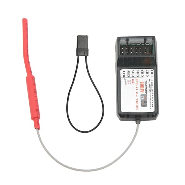 FS R6B 2,4Ghz 6CH RC-mottaker for FlySky I6 I10 TH9X FS CT6B FS T6 RC-sendererstatningsmottaker