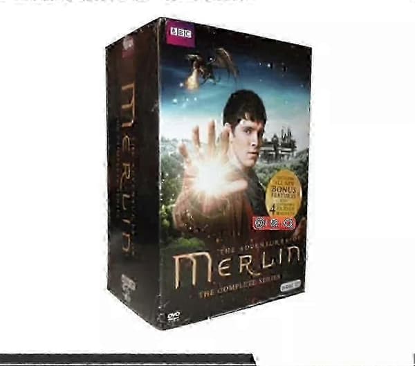 【HT】Merlin 1-5 DVD 24-disc Box Set - Ny