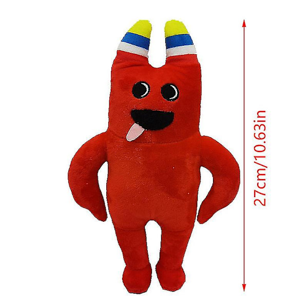 1 stk Garten Of Banban Plys-spil-animation omkring gaver og feriegaver Red