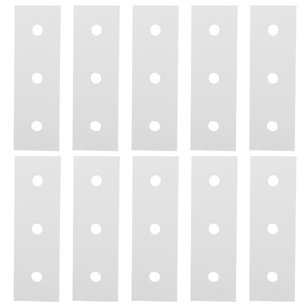 Aluminium Samlingsplader 10 Pak 4040 3 Huls Design