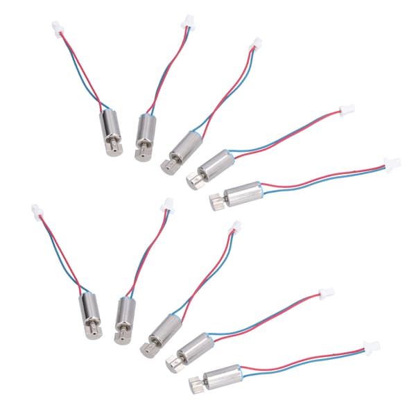 Høyeffektiv Mini Coreless Motor for Gamepad 10 stk 1.5V-3V 6x12mm