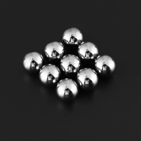 6,35 mm G10 Precisionsindustriella stålkullager 200 st