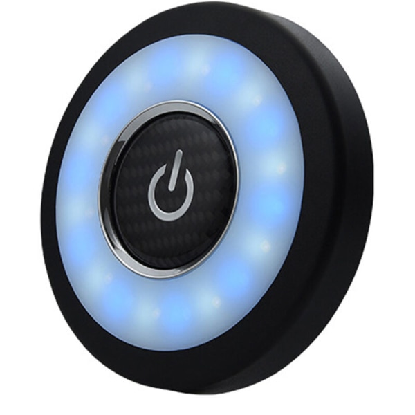 Led ögonskydd läslampa för bil, bildelar, bil läslampa (blått och vitt + tre ljusa färger)