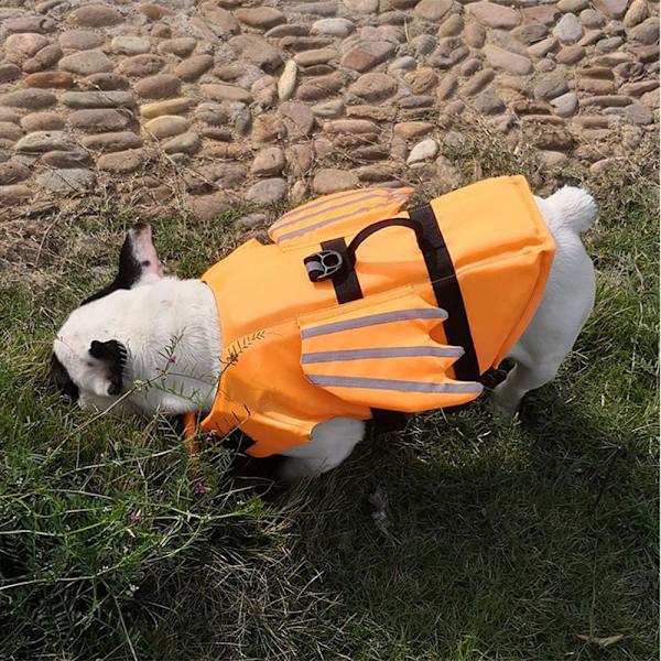 Pet Lifesaver Dog Lifesaver Pet Flydevest Safety Life Saver Safety Badedragt Preserver, Orange, XS,