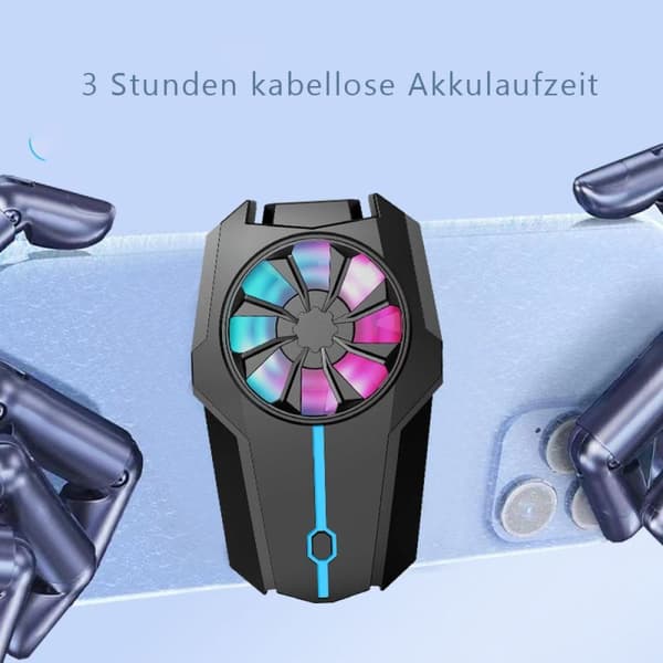Black Shark FunCooler 2Pro - mobiltelefon køleventilator med LED temperaturdisplay