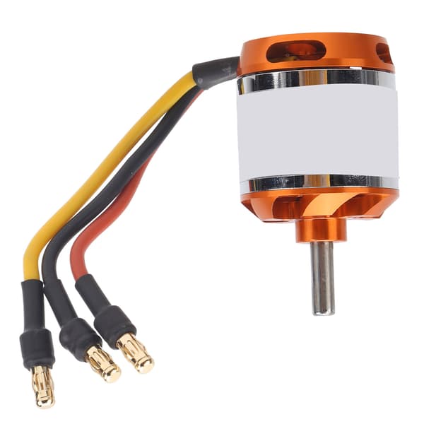 D2836 Børsteløs motor med adapter 1500KV til RC fastvinget fly