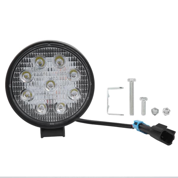27W Rund 9 LED Arbejdslys IP67 Vandtæt Universal Belysning