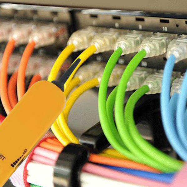 Telefonfinder Ledningssøger RJ11 ledningskontrol, netværkskort, krokodilleklemmer