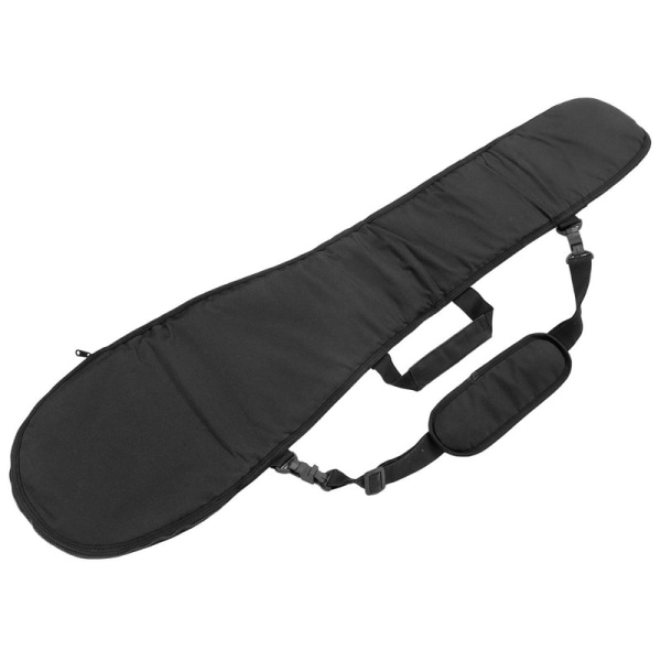 Kajakk padle bag, praktisk padle ryggsekk oppbevaringspose, bomull vanntett (svart)