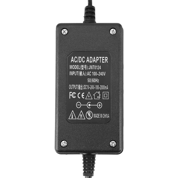 Universal AC DC Strømadapter 1-24V 2A Motor Hastighedsregulator US Stik 100-240V