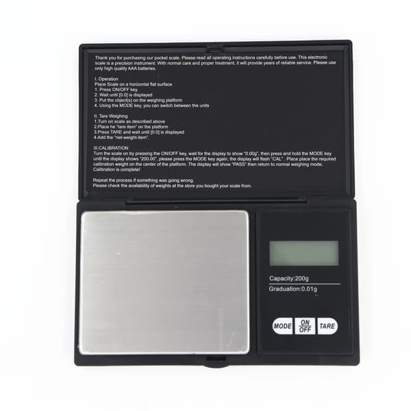Digitalvekt smykker / gull / kaffe 0,01 g - 200 g