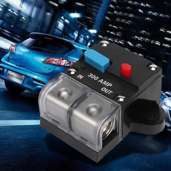 80A 300A Bil Auto Reset Strømafbryder Manuel Reset Knap 300A