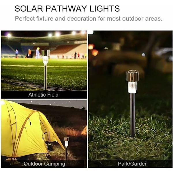 5kpl 5,5cm aurinkopaneeli yksi led-valo soveltuu katselemaan pihaa, nurmikkoa, puutarhan maapistorasian lämmin valo