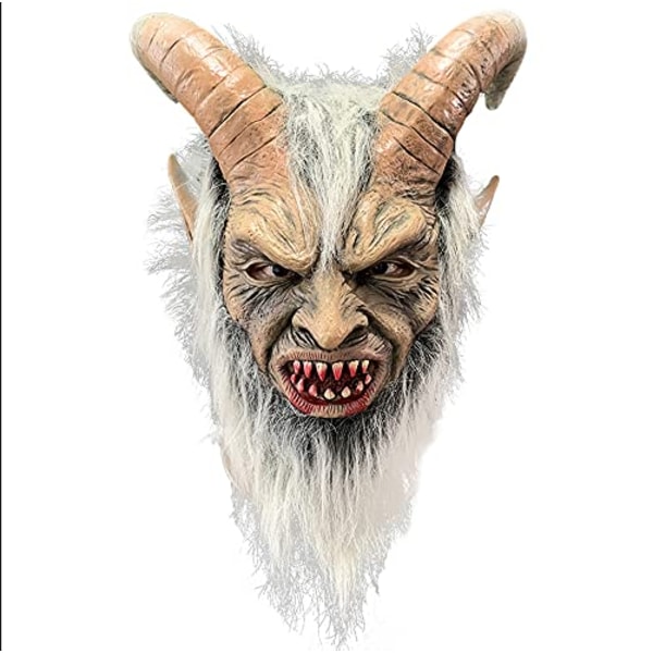 Mänskligt ansikte Lucifer Lucifer Mask COSPlay Skräck Latex Huvudbonader Halloween Movie Character Mask,