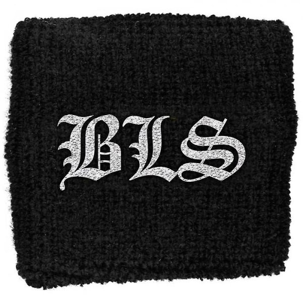 Black Label Society Logo Stof Armbånd Black/White One Size