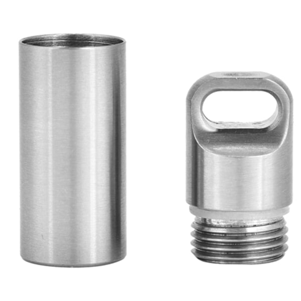 304 rostfritt stål förseglad hytt utomhus camping EDC vattentät tank (medelstorlek) M