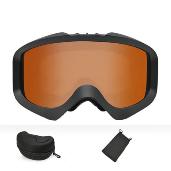 Goggles og Ski Goggles Motorcykel Skateboard Mand Kvinde Antidug sfærisk linse