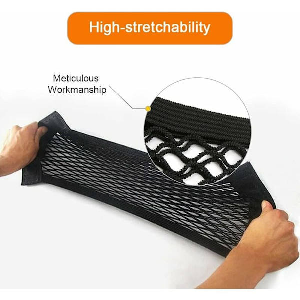 Car Mesh bagagerumsopbevaringspose (25*40 cm 4 STK)