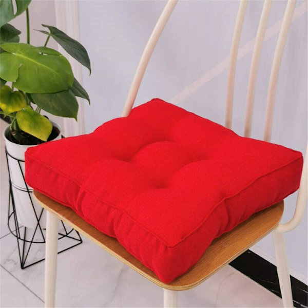 2kpl (45*45cm neliö-500g) vakosamettituolityyny toimiston opiskelijatyyny